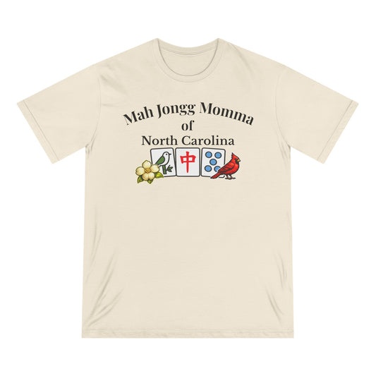 North Carolina Mah Jongg Momma T-Shirt - Mahjong Tiles - for Mah Jongg Game Day