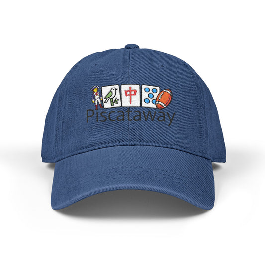 Mah Jongg Piscataway Embroidered Jean Hat - For MahJong Players