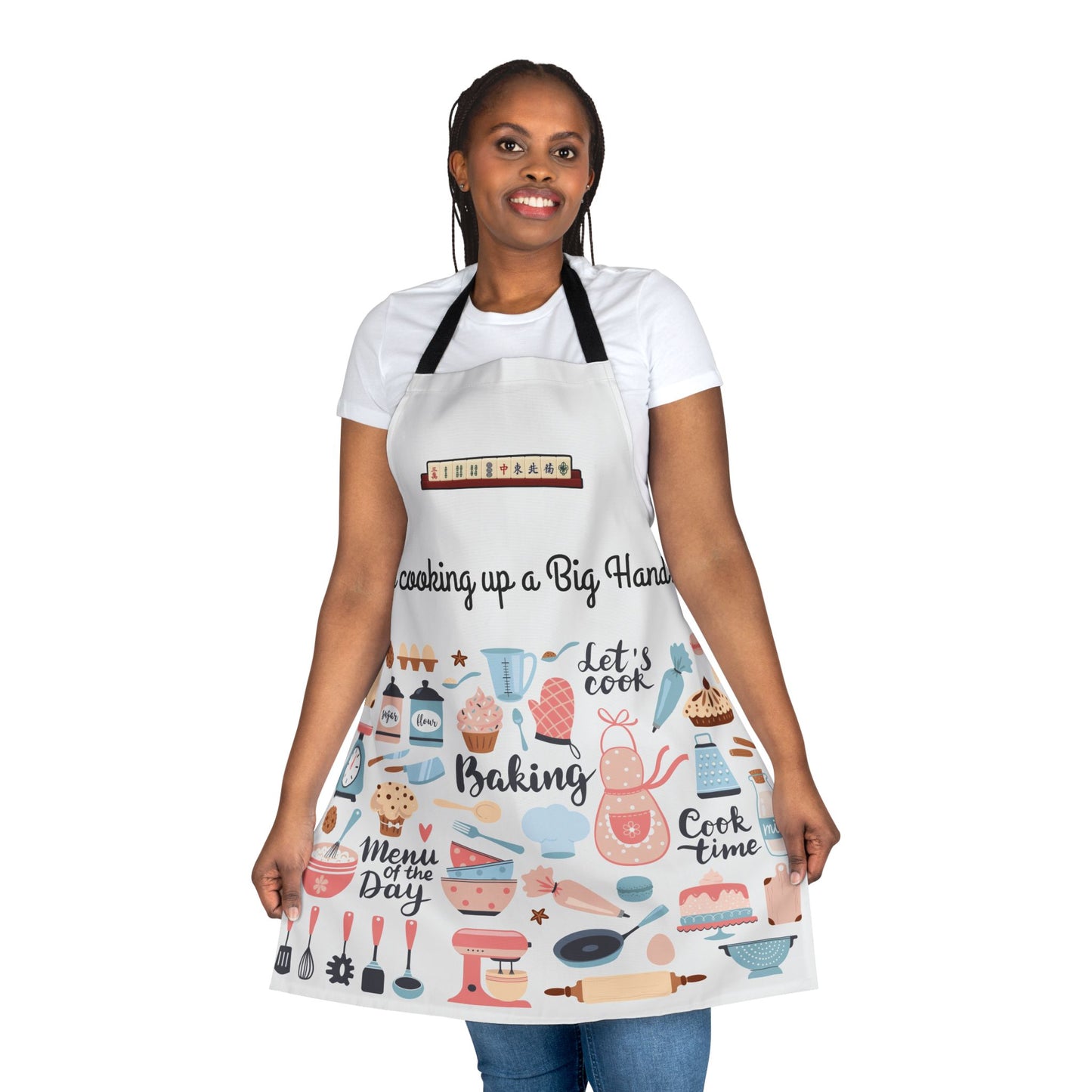 Mahjong Apron - I'm Cooking Up A Big Hand Mah Jong