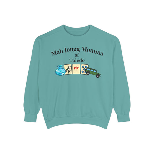 Mah Jongg of Toledo Crewneck Sweatshirt - Mahjong Tournament Sweatshirt