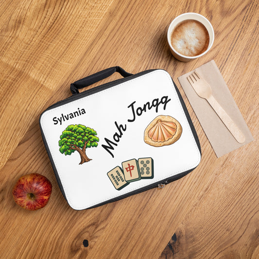 Sylvania Mah Jongg Insulated Lunch Bag | Mah Jongg Game Day Lunch