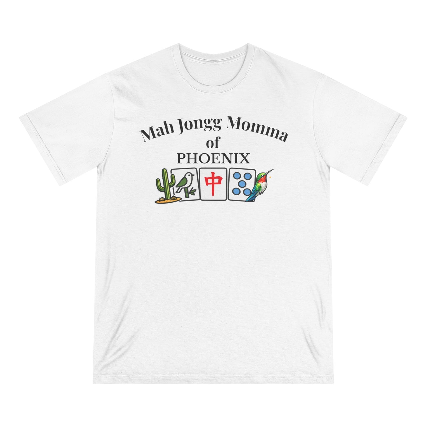 Phoenix Mah Jongg Momma T-Shirt - Mahjong Tiles - for Mah Jongg Game Day