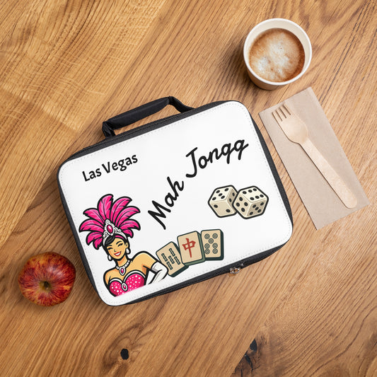 Las Vegas Mah Jongg Insulated Lunch Bag | Mah Jongg Game Day Lunch