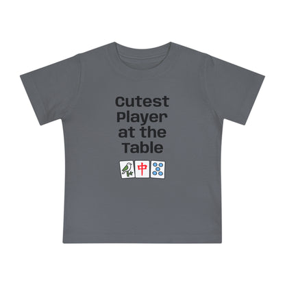 Cutest Player at the Table T-Shirt - Cute Mahjong Infant Tee