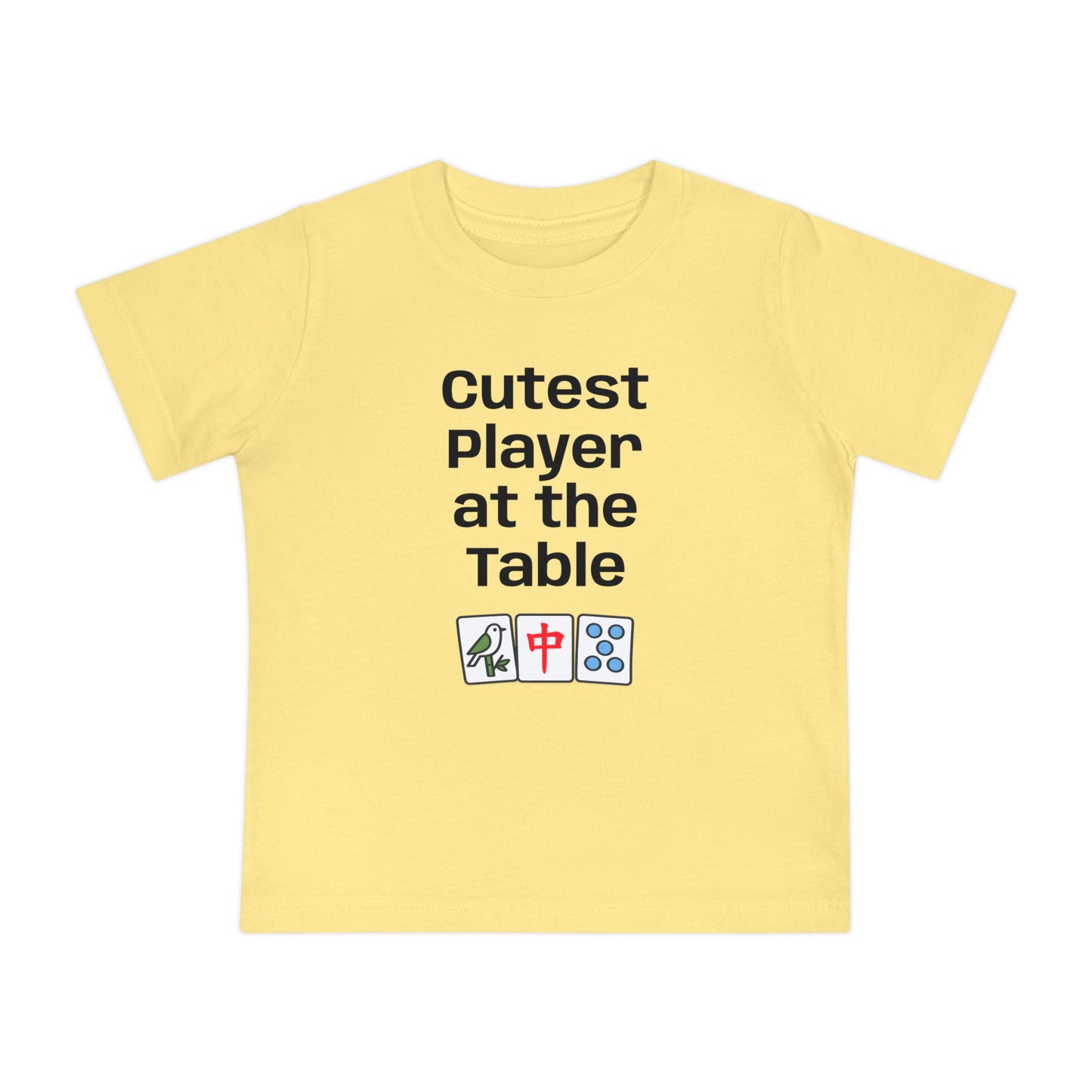 Cutest Player at the Table T-Shirt - Cute Mahjong Infant Tee