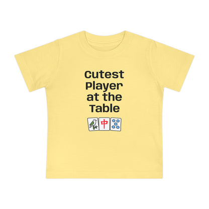 Cutest Player at the Table T-Shirt - Cute Mahjong Infant Tee