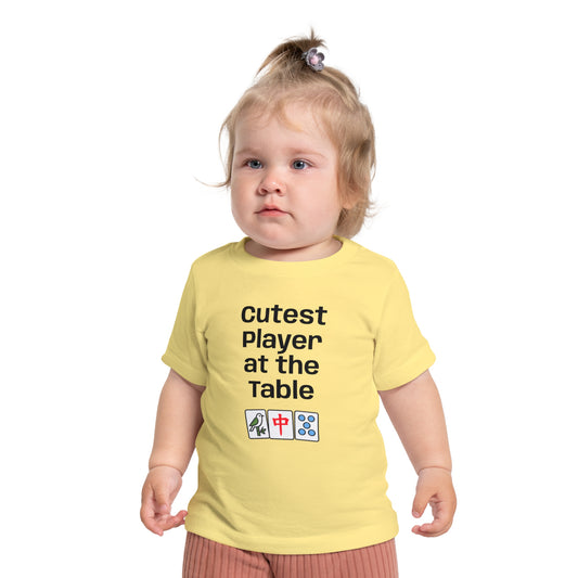 Cutest Player at the Table T-Shirt - Cute Mahjong Infant Tee