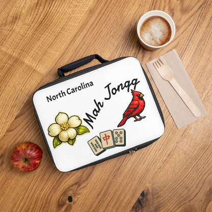North Carolina Mah Jongg Insulated Lunch Bag | Mah Jongg Game Day Lunch