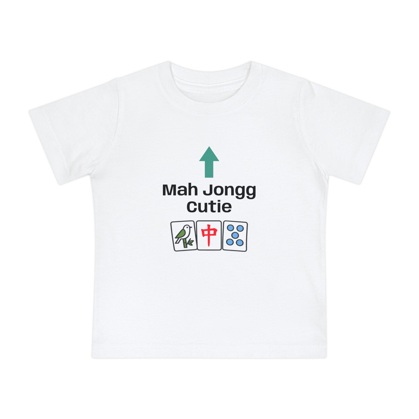 Mah Jongg Cutie Baby T-Shirt - Cute Mahjong Infant Tee