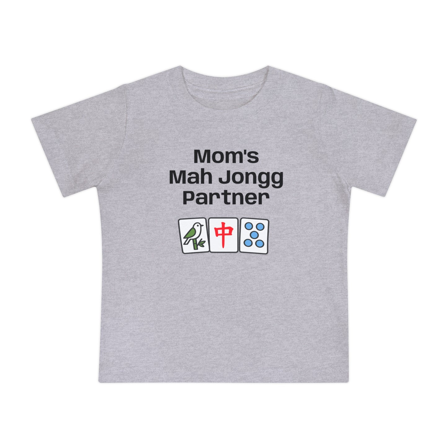Mom's Mah Jongg Partner T-Shirt - Cute Mahjong Infant Tee