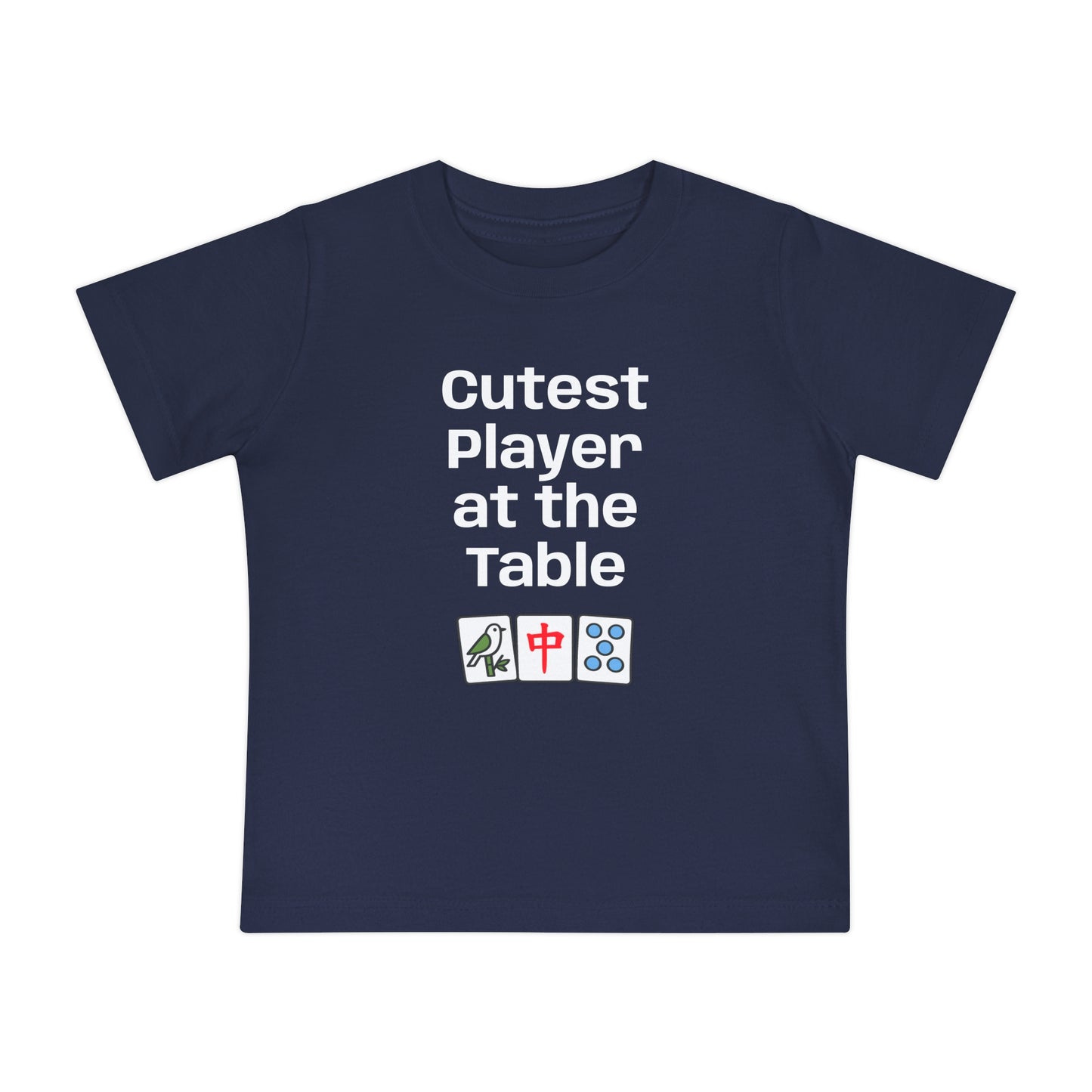 Cutest Player at the Table T-Shirt - Cute Mahjong Infant Tee