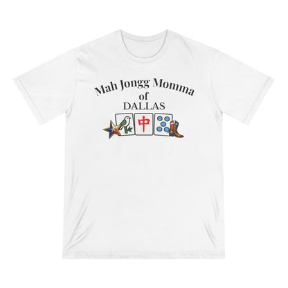 Dallas Mah Jongg Momma T-Shirt - Mahjong Tiles - for Mah Jongg Game Day