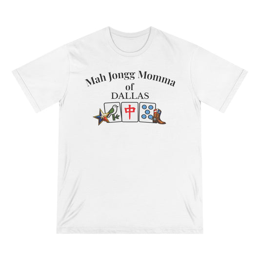 Dallas Mah Jongg Momma T-Shirt - Mahjong Tiles - for Mah Jongg Game Day
