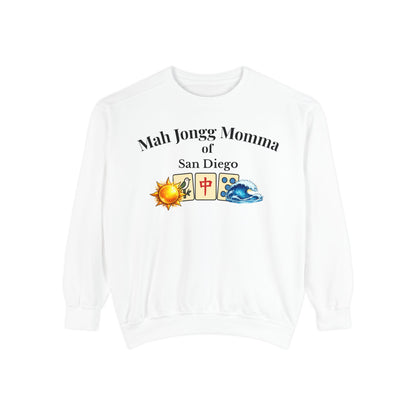 Mah Jongg Momma of San Diego Crewneck Sweatshirt - Mahjong Tournament Sweatshirt