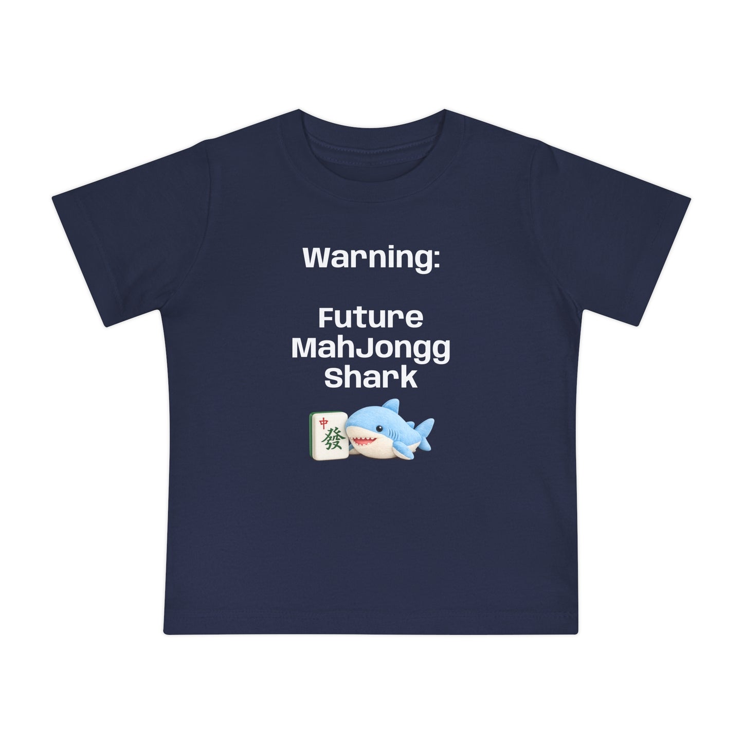 Future Mah Jongg Shark T-Shirt - Cute Mahjong Infant Tee