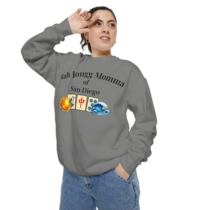 Mah Jongg Momma of San Diego Crewneck Sweatshirt - Mahjong Tournament Sweatshirt