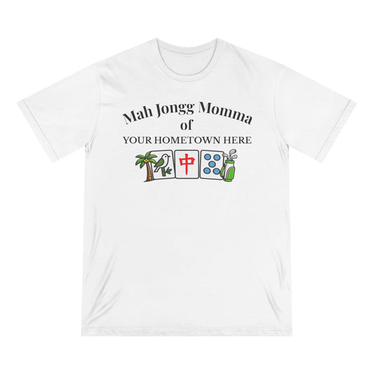 City Mah Jongg Momma T-Shirt - Mahjong Tiles - for Mah Jongg Game Day
