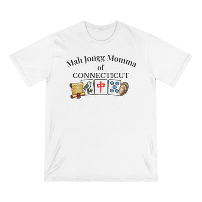 Connecticut Mah Jongg Momma T-Shirt - Mahjong Tiles - for Mah Jongg Game Day