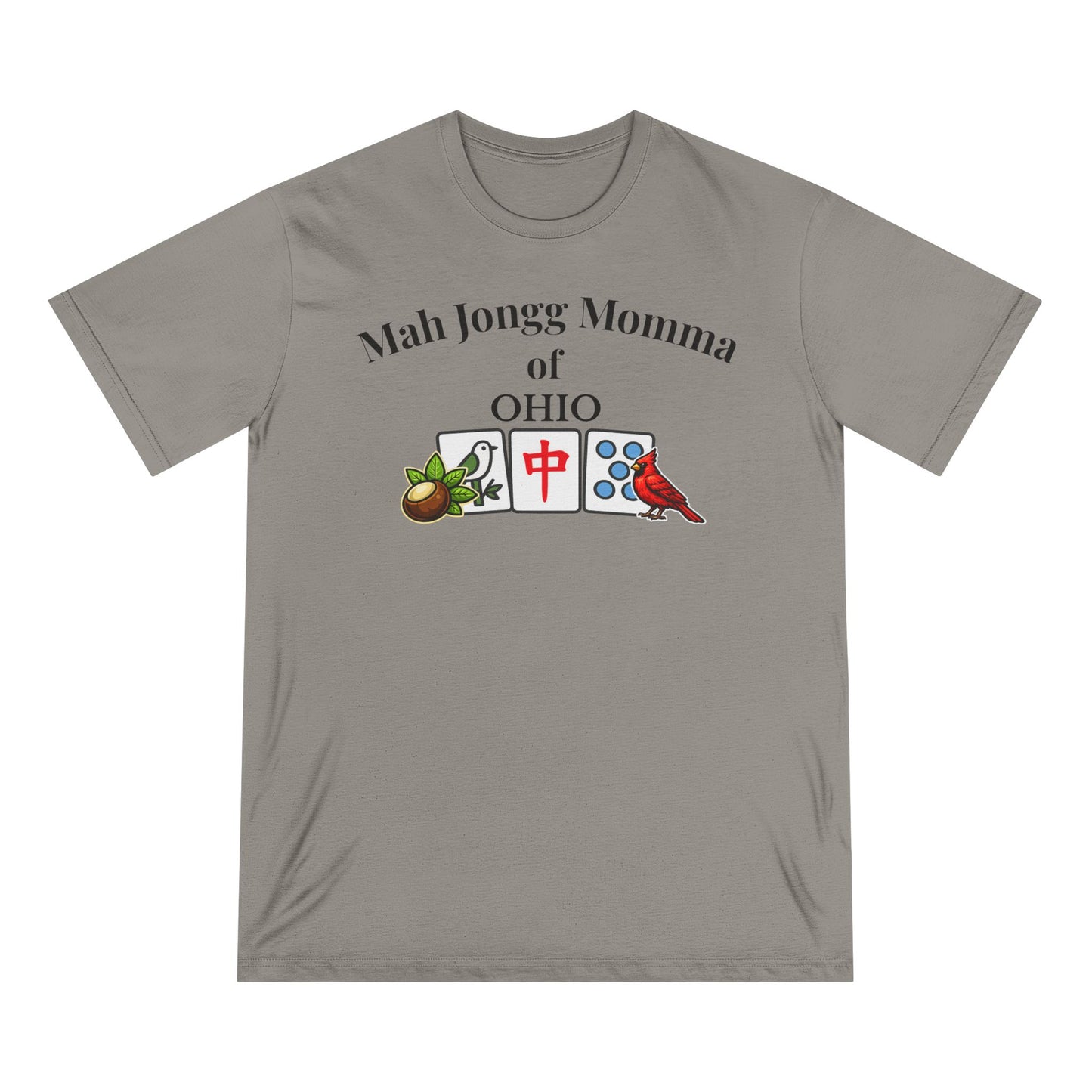 Ohio Mah Jongg Momma T-Shirt - Mahjong Tiles - for Mah Jongg Game Day