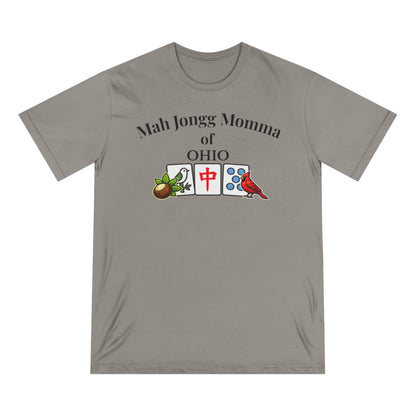 Ohio Mah Jongg Momma T-Shirt - Mahjong Tiles - for Mah Jongg Game Day