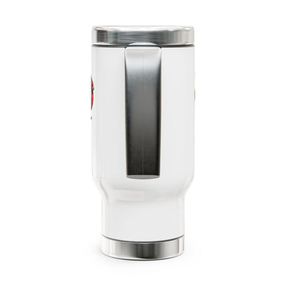 Ohio Mah Jongg travel mug | 14oz stainless steel travel mug with handle