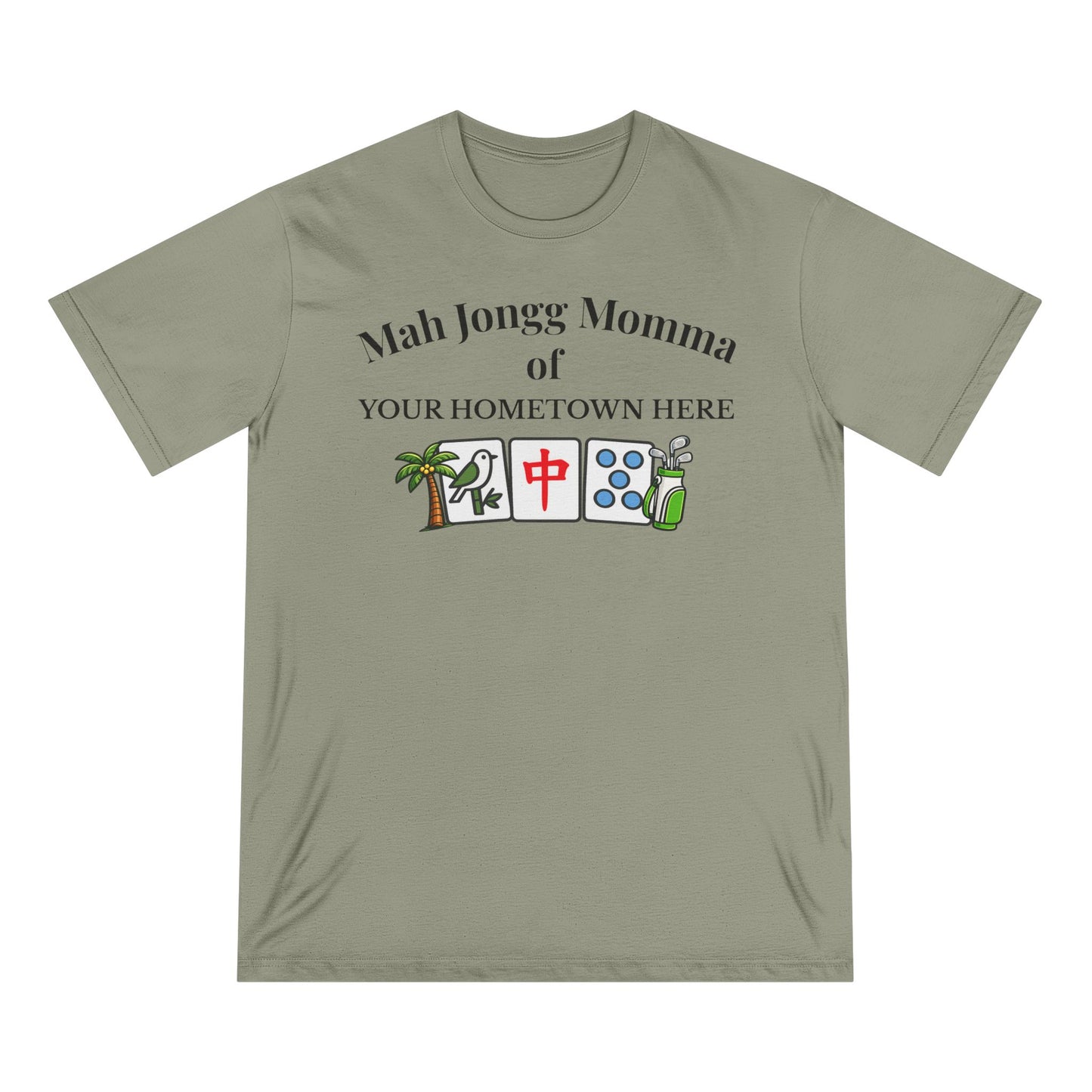 City Mah Jongg Momma T-Shirt - Mahjong Tiles - for Mah Jongg Game Day