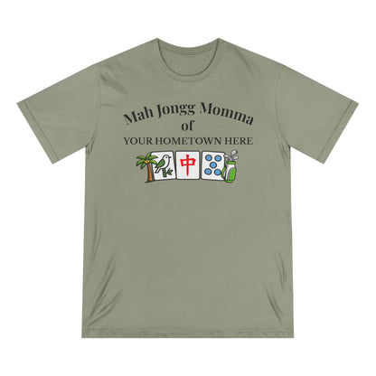 City Mah Jongg Momma T-Shirt - Mahjong Tiles - for Mah Jongg Game Day