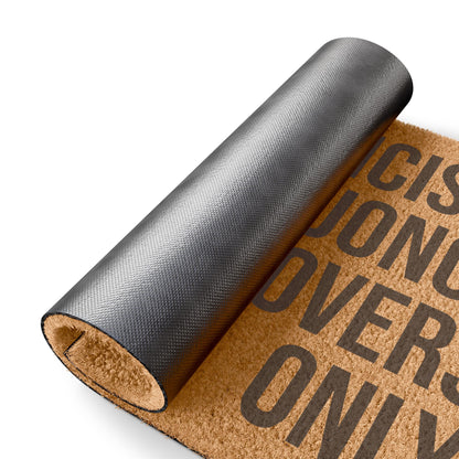 San Francisco Mahjongg Lovers Only Doormat | Customized City, State or Hometown Option - Perfect for Mah Jongg Game Night