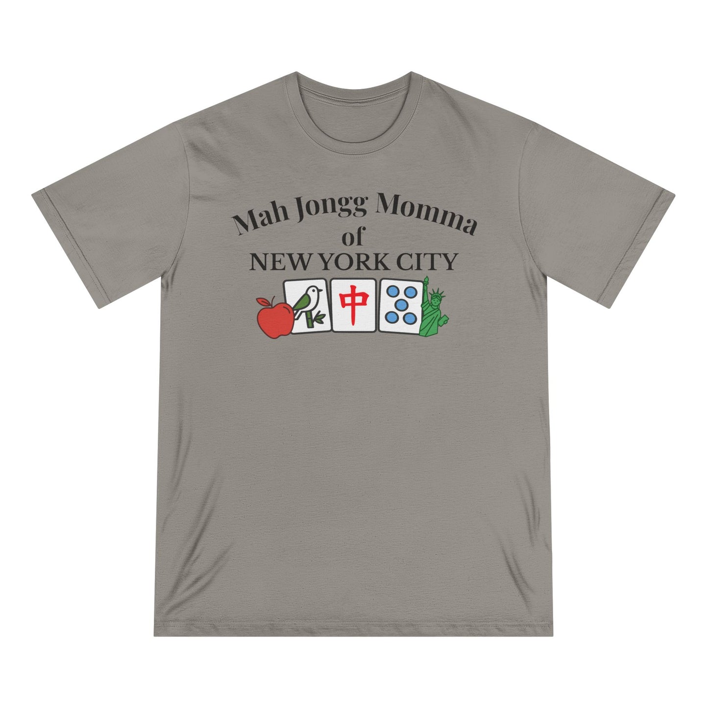 New York City Mah Jongg Momma T-Shirt - Mahjong Tiles - for Mah Jongg Game Day