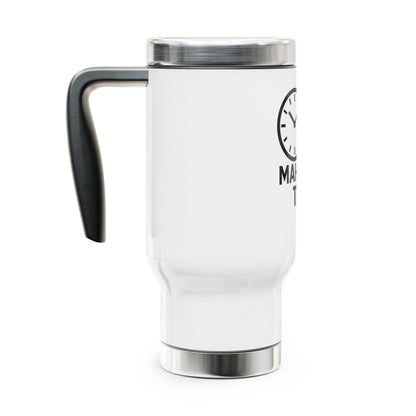 Mahjong Time travel mug | Stainless Steel Travel Mug with Handle