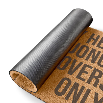 Mahjongg Lovers Only Doormat | Customized City, State or Hometown Option - Perfect for Mah Jongg Game Night