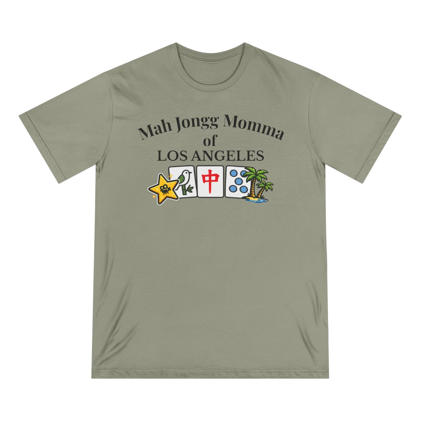 Los Angeles Mah Jongg Momma T-Shirt - Mahjong Tiles - for Mah Jongg Game Day