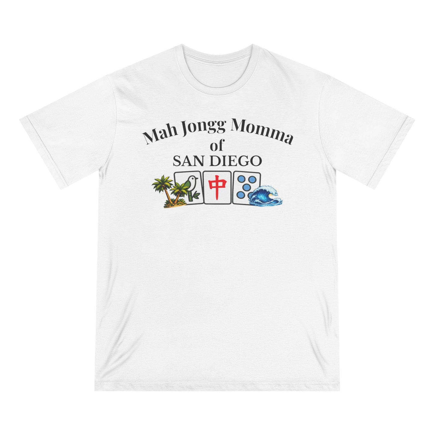 San Diego Mah Jongg Momma T-Shirt - Mahjong Tiles - for Mah Jongg Game Day
