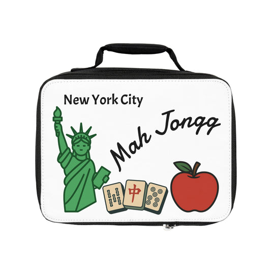 New York City Mah Jongg Insulated Lunch Bag | Mah Jongg Game Day Lunch
