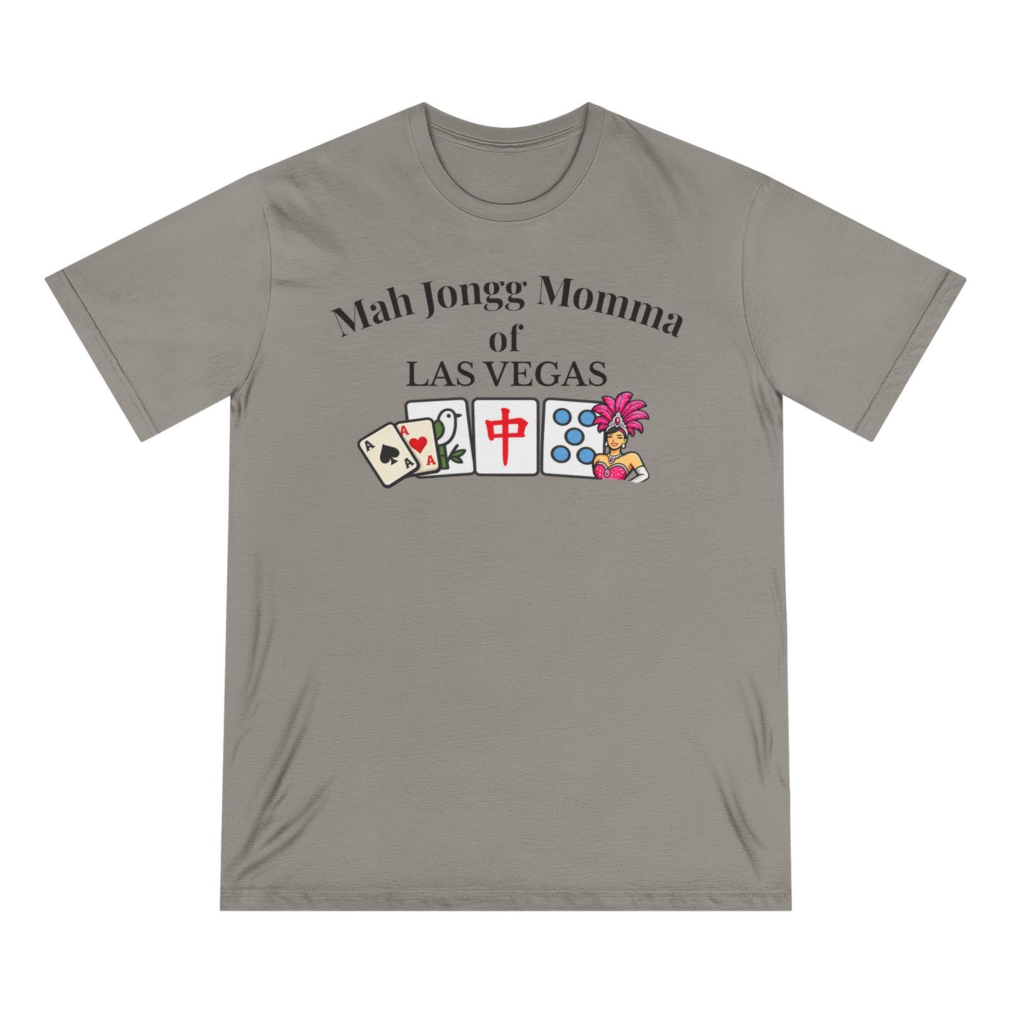 Las Vegas Mah Jongg Momma T-Shirt - Mahjong Tiles - for Mah Jongg Game Day