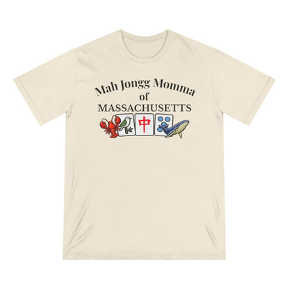 Massachusetts Mah Jongg Momma T-Shirt - Mahjong Tiles - for Mah Jongg Game Day