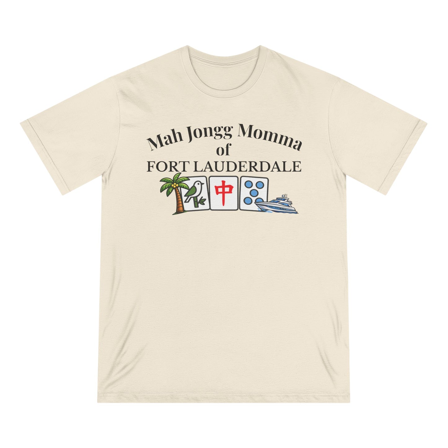 Fort Lauderdale Mah Jongg Momma T-Shirt - Mahjong Tiles - for Mah Jongg Game Day