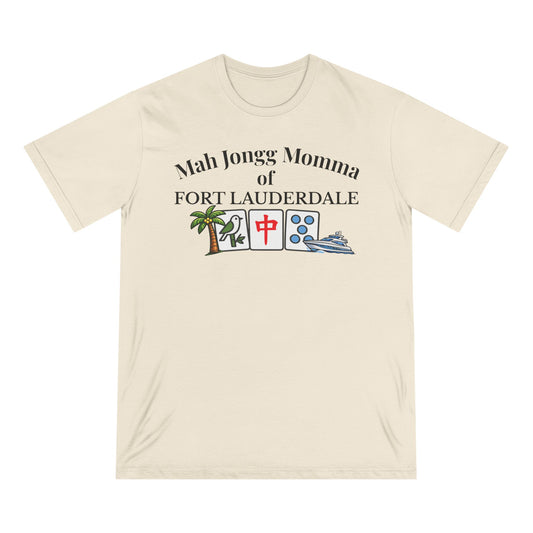 Fort Lauderdale Mah Jongg Momma T-Shirt - Mahjong Tiles - for Mah Jongg Game Day