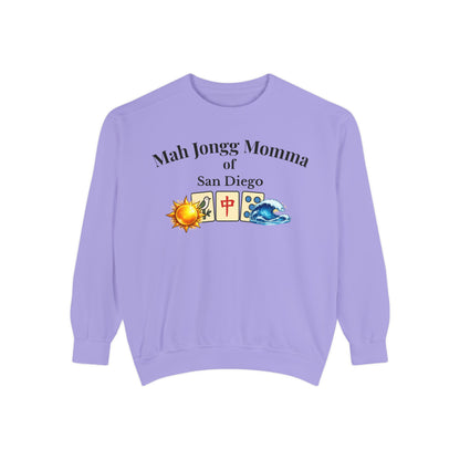 Mah Jongg Momma of San Diego Crewneck Sweatshirt - Mahjong Tournament Sweatshirt