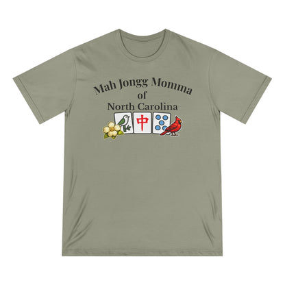 North Carolina Mah Jongg Momma T-Shirt - Mahjong Tiles - for Mah Jongg Game Day
