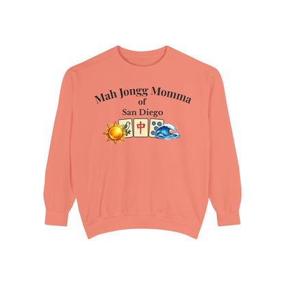 Mah Jongg Momma of San Diego Crewneck Sweatshirt - Mahjong Tournament Sweatshirt