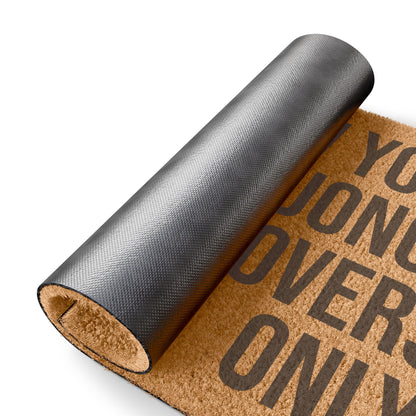 New York Mahjongg Lovers Only Doormat | Customized City, State or Hometown Option - Perfect for Mah Jongg Game Night