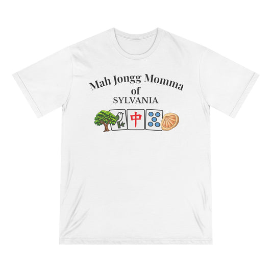 Sylvania Mah Jongg Momma T-Shirt - Mahjong Tiles - for Mah Jongg Game Day