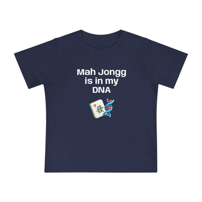 Mah Jongg is in my DNA T-Shirt - Cute Mahjong Infant Tee