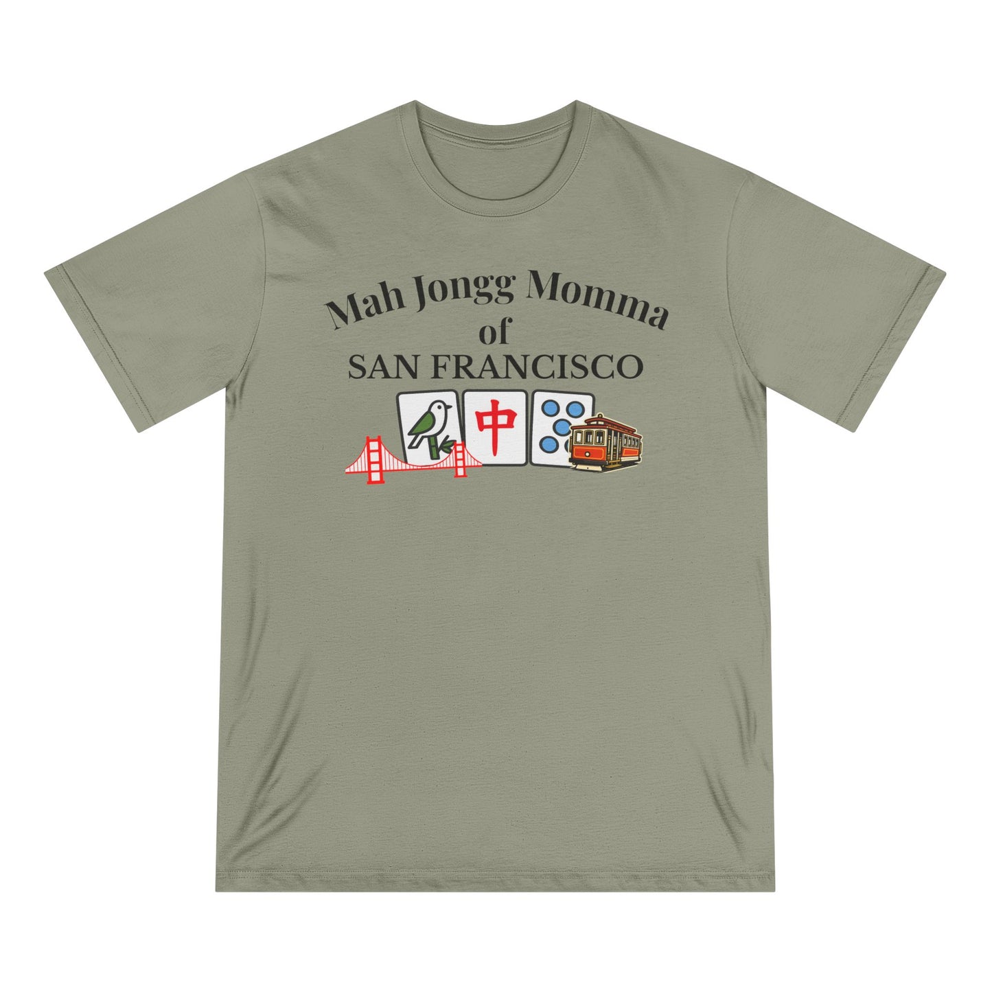 San Francisco Mah Jongg Momma T-Shirt - Mahjong Tiles - for Mah Jongg Game Day