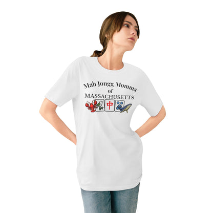 Massachusetts Mah Jongg Momma T-Shirt - Mahjong Tiles - for Mah Jongg Game Day