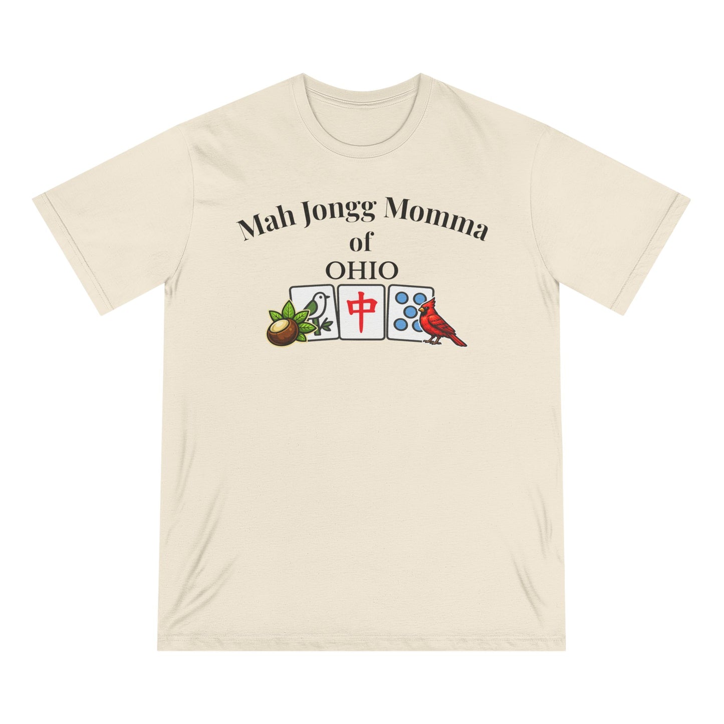 Ohio Mah Jongg Momma T-Shirt - Mahjong Tiles - for Mah Jongg Game Day