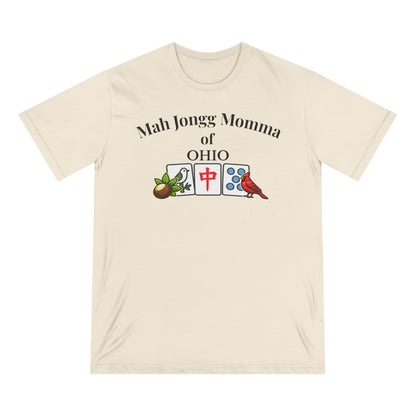 Ohio Mah Jongg Momma T-Shirt - Mahjong Tiles - for Mah Jongg Game Day