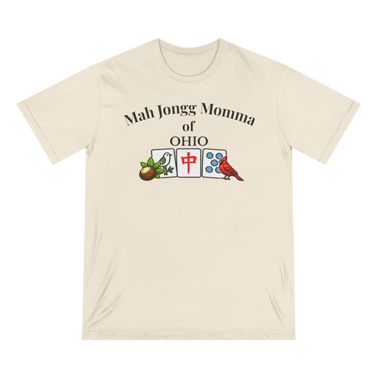Ohio Mah Jongg Momma T-Shirt - Mahjong Tiles - for Mah Jongg Game Day