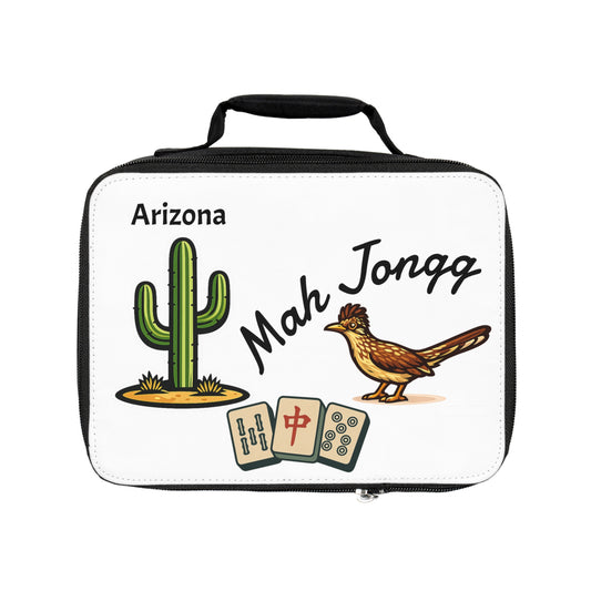 Arizona Mah Jongg Insulated Lunch Bag | Mah Jongg Game Day Lunch